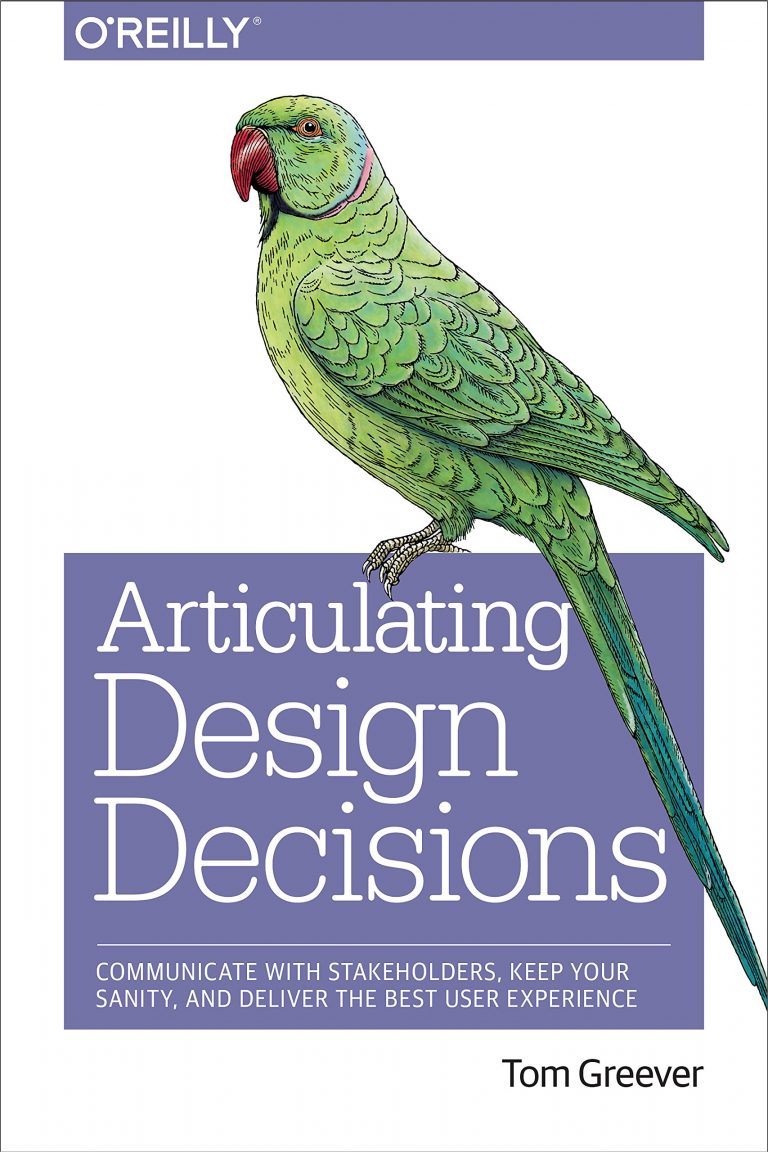 Articulating Design Decisions Book Cover